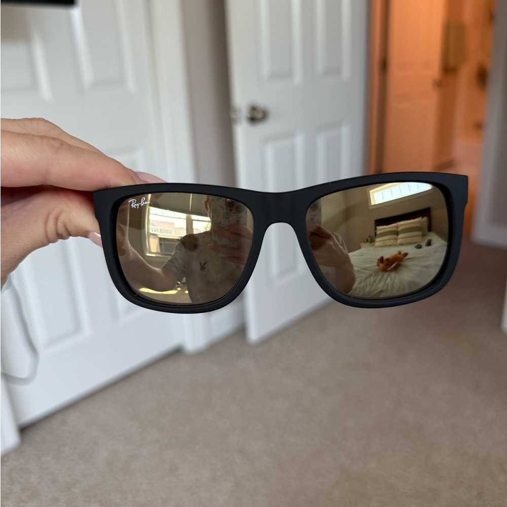 Ray-Ban Matte Black Justin Sunglasses